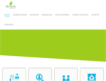 Tablet Screenshot of humaxweb.com